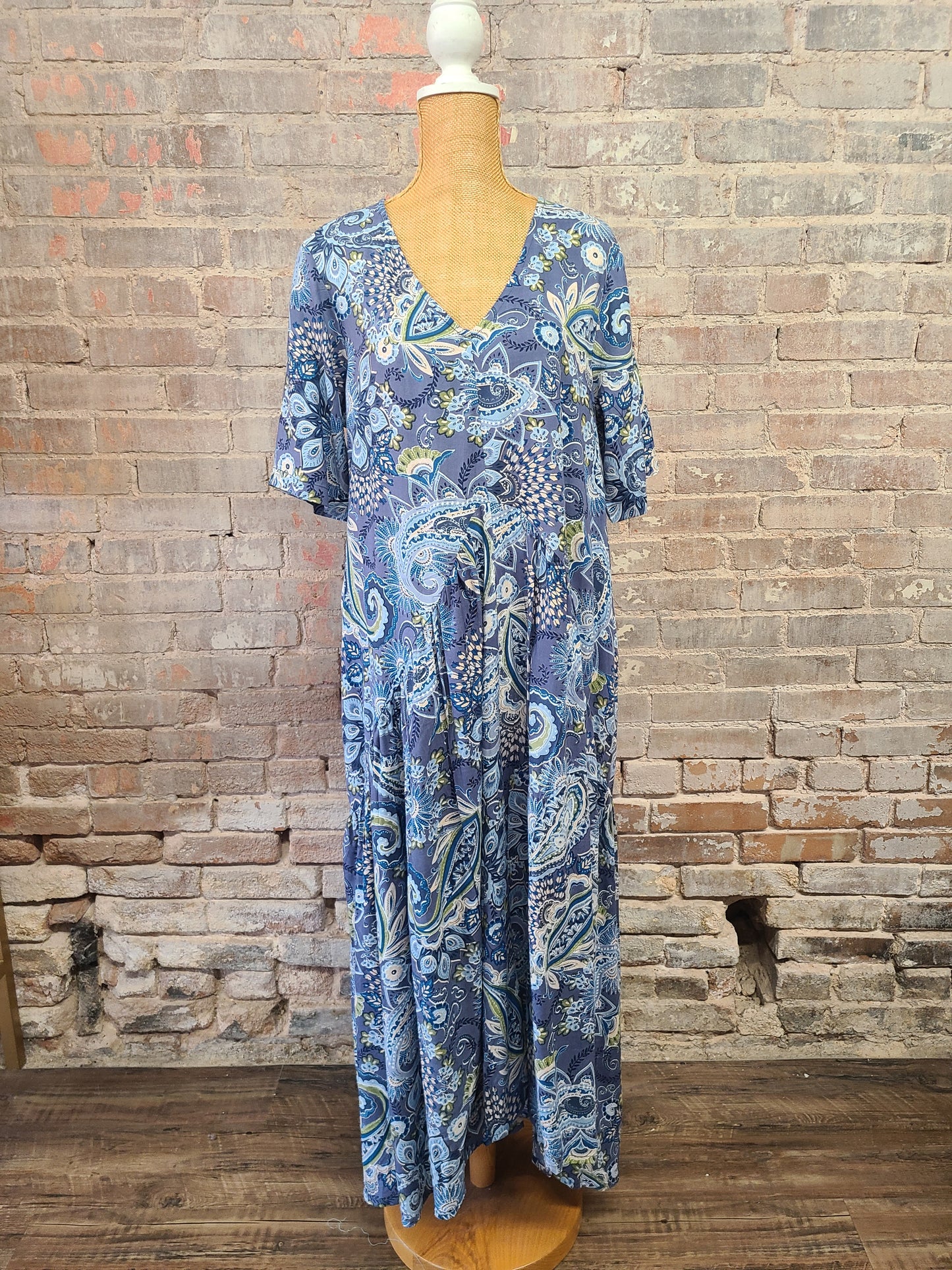 Lamu Paisley Dress