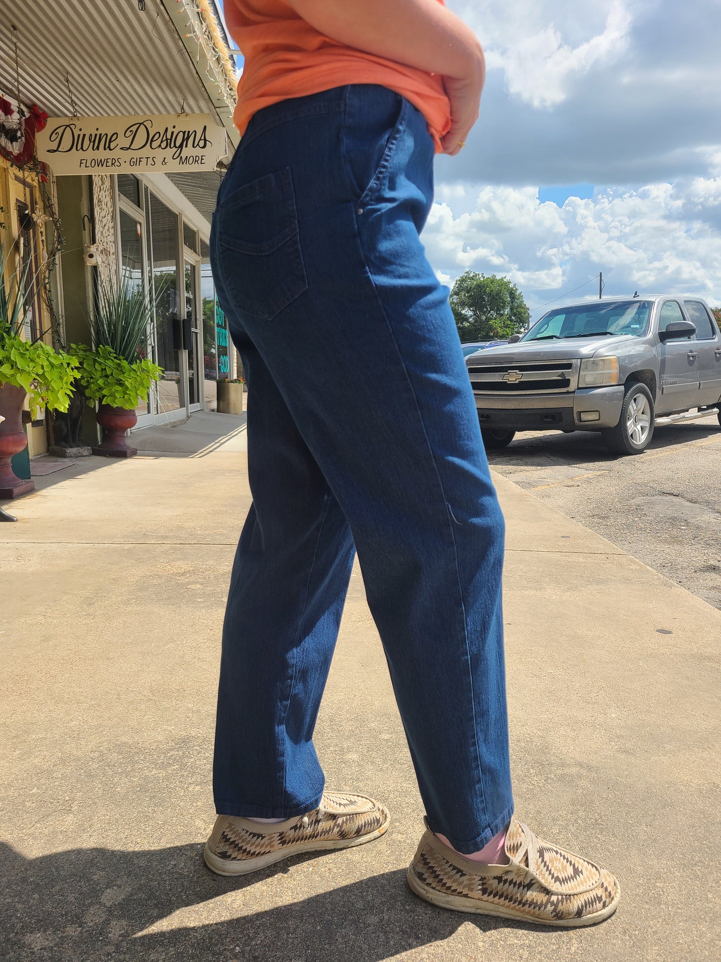 Denim Dynamic Pant (Petite)