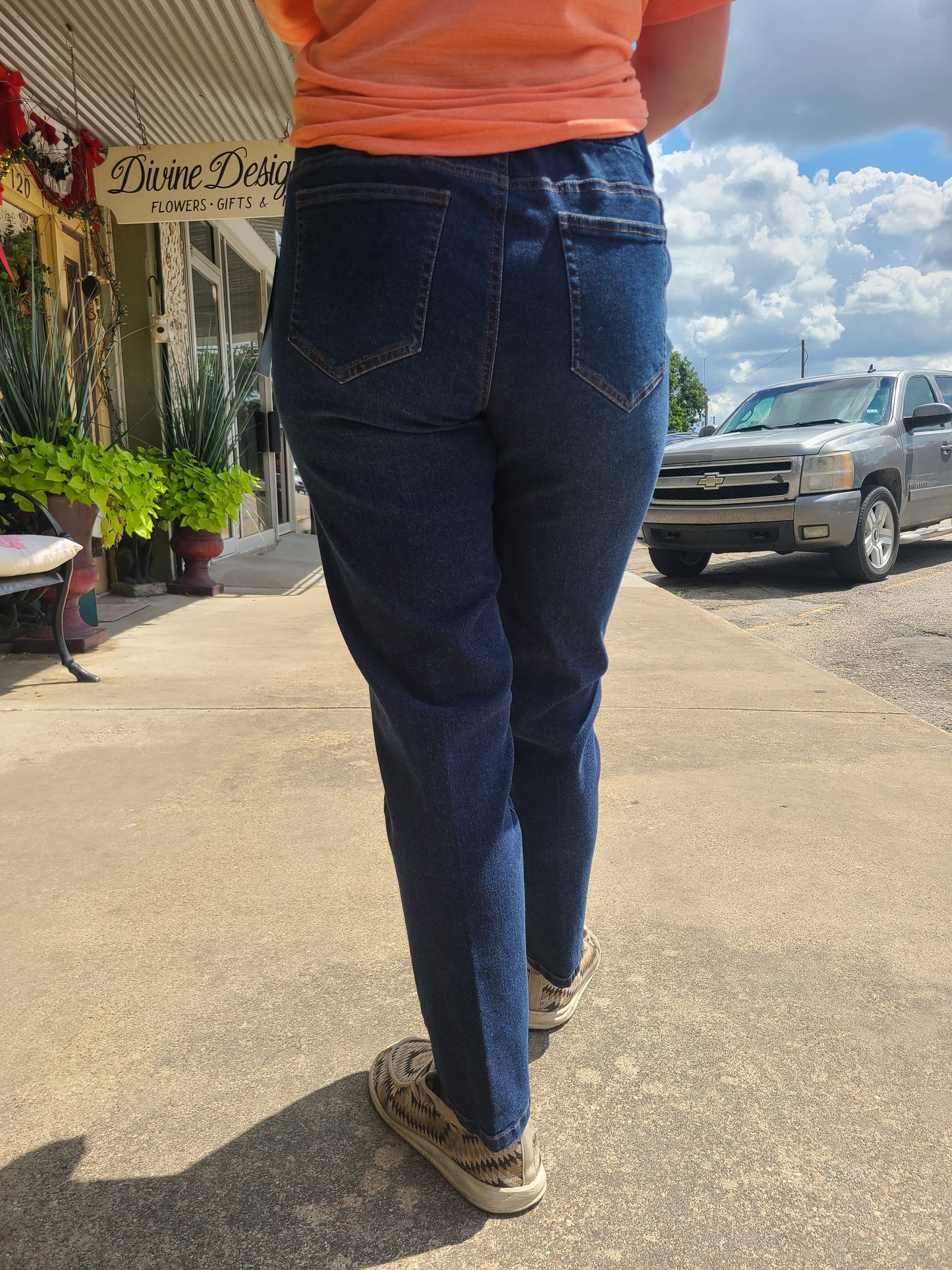 Slimsation Denim Ankle Pant