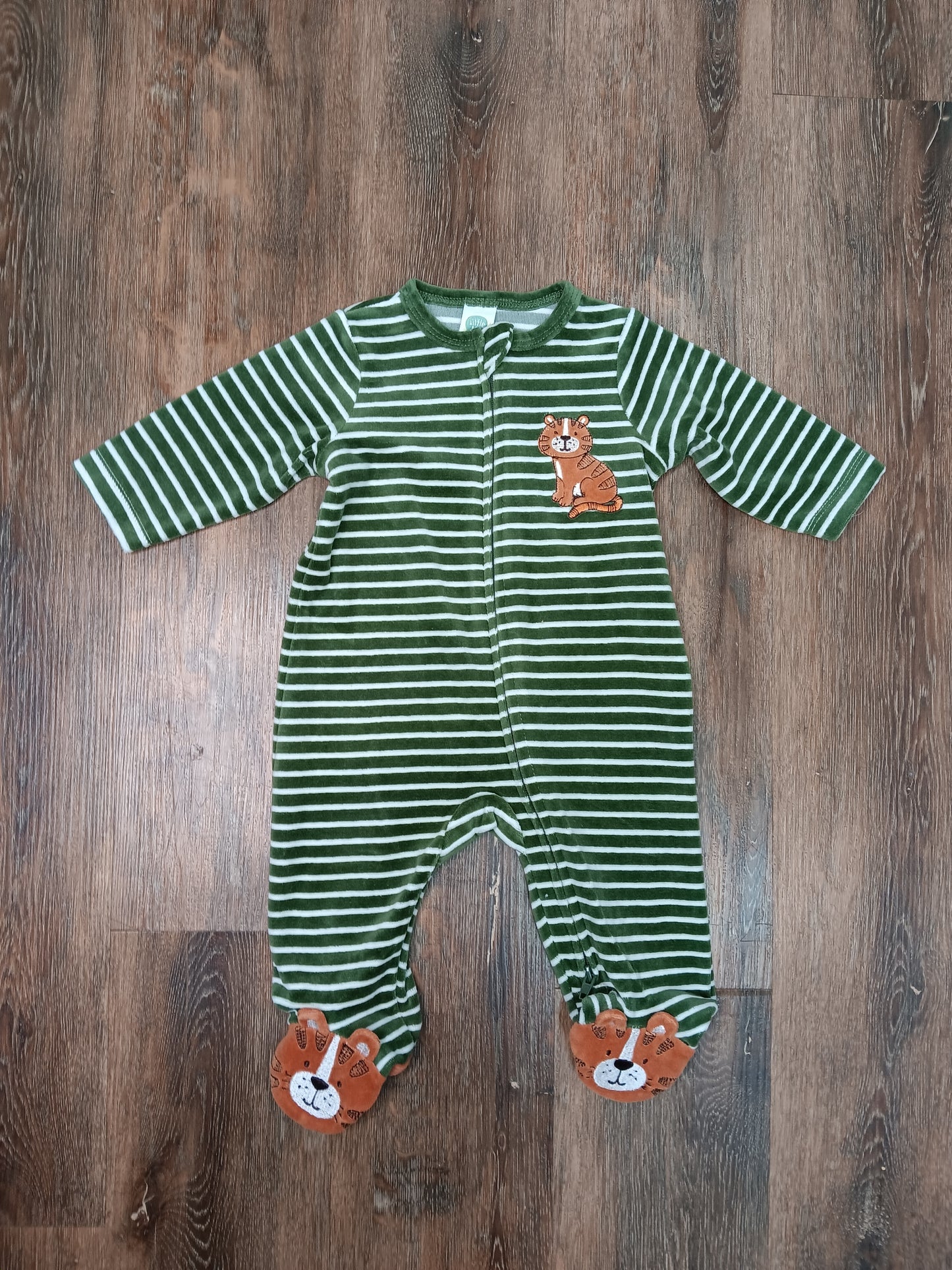 Tiger Stripe Footie