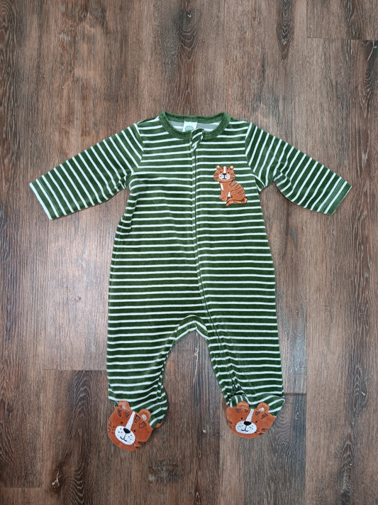 Tiger Stripe Footie