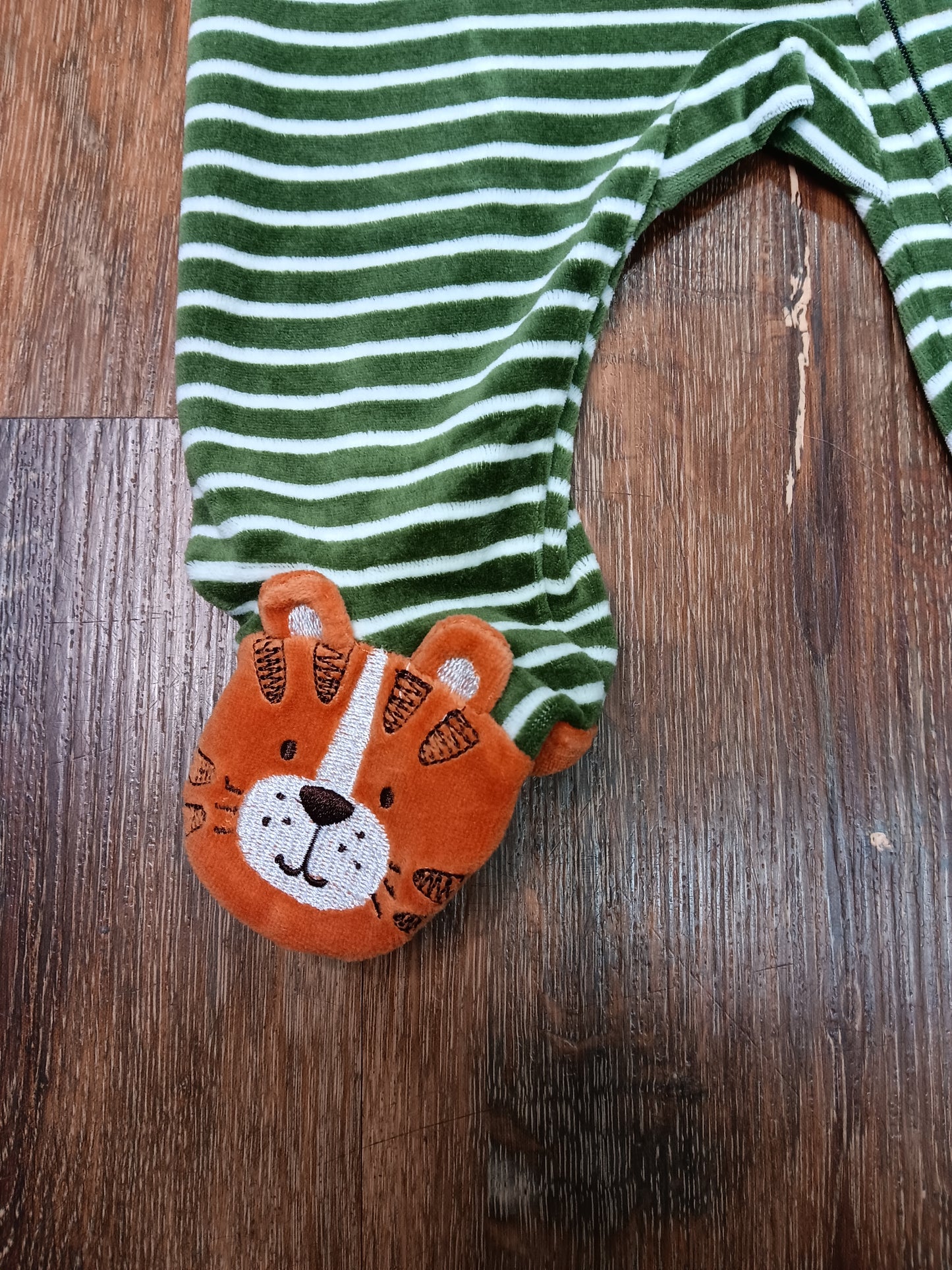 Tiger Stripe Footie