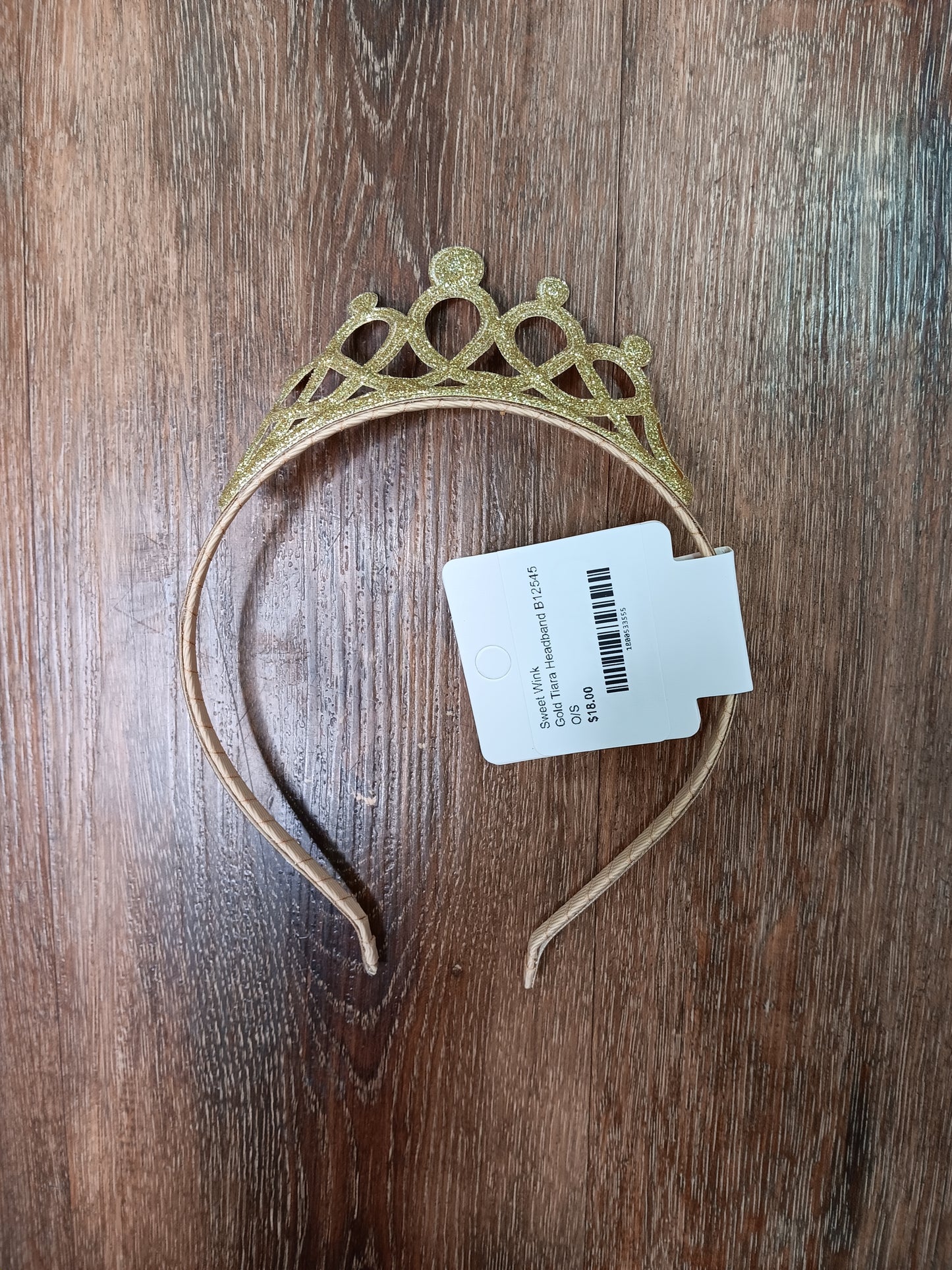 Gold Tiara Headband