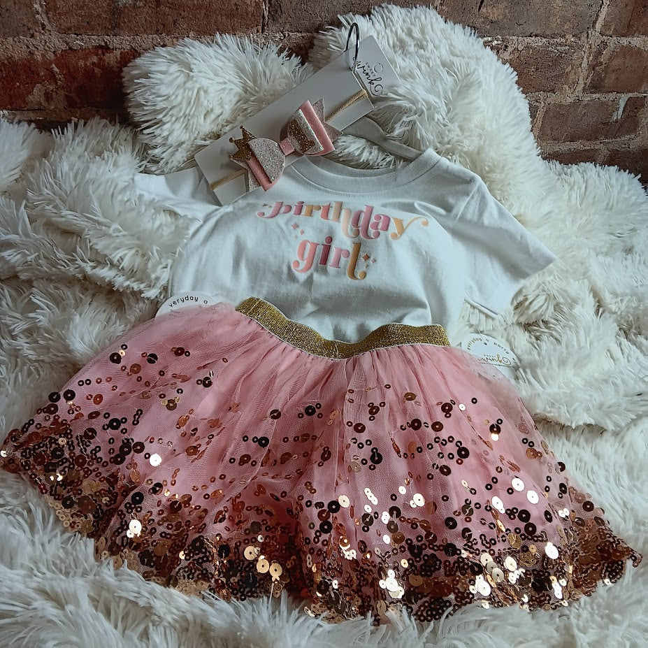 Gold Blush Sequin Tutu