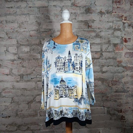 3/4 Sleeve Paris Top