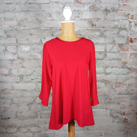 Red Novelty Top (Plus-Sized)