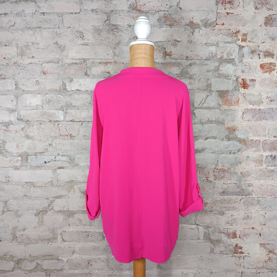 Pink Dolman 3/4 Sleeve Top