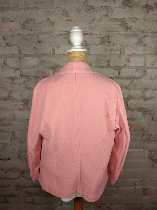 3/4 Sleeve Soft Pink Regency Knit Jacket