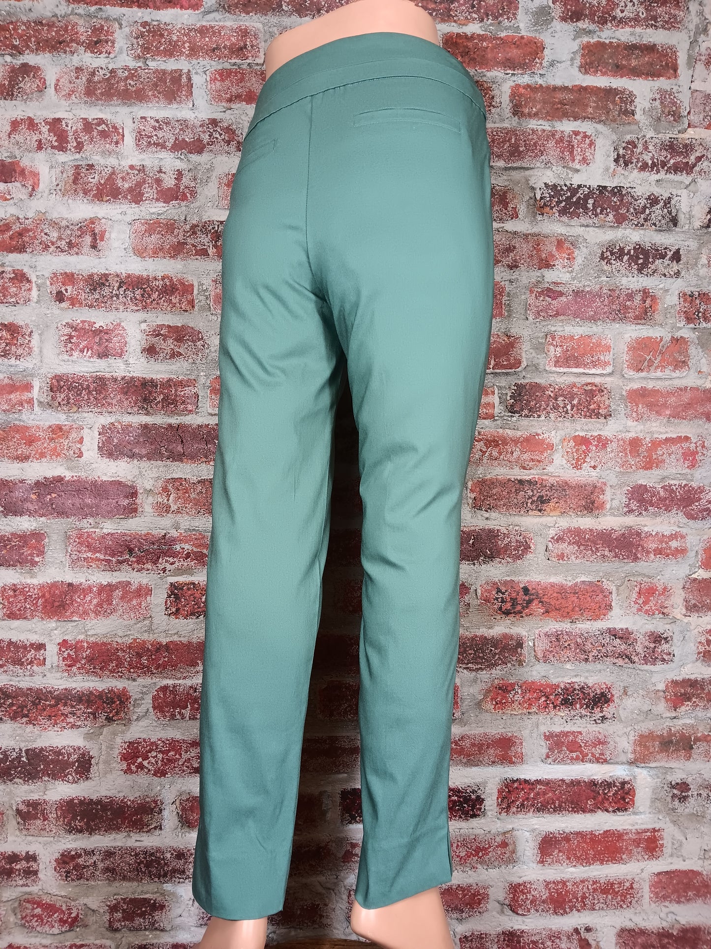 Olive  Slim Ankle Pant