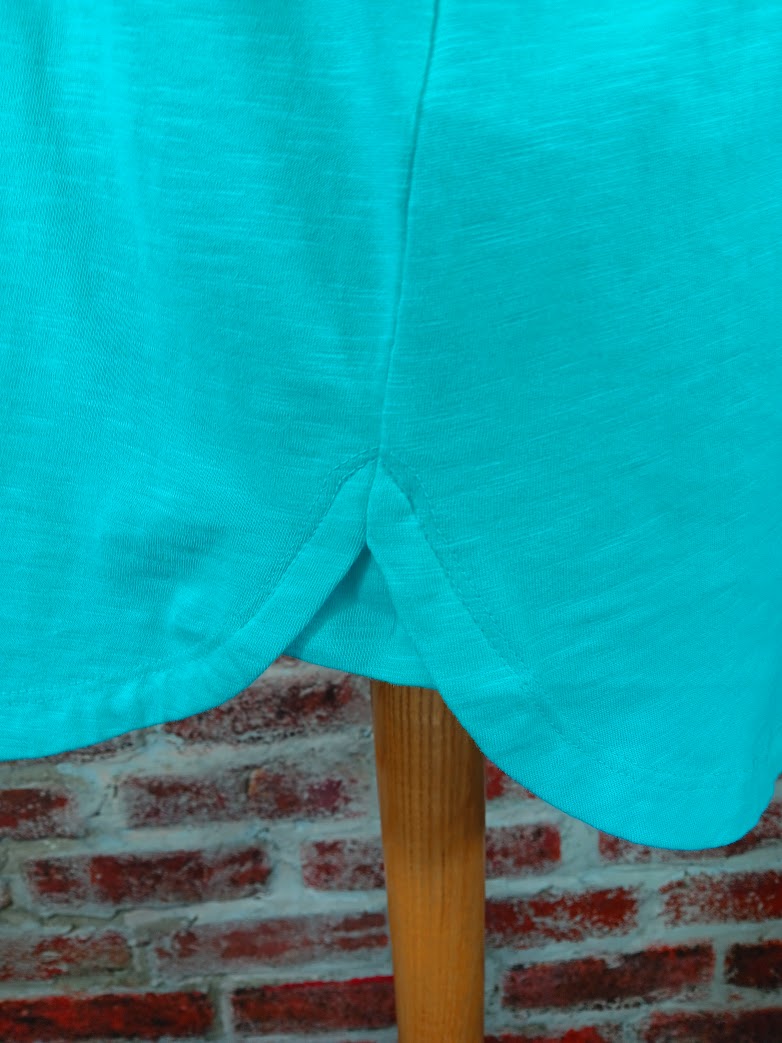 Turquoise/Bright Pink 100% Organic Cotton T-Shirt