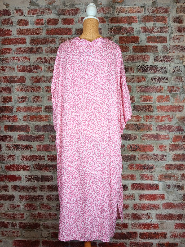 Pink Leopard Duster