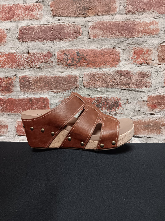 Catch of the Day Whiskey Platform Sandals