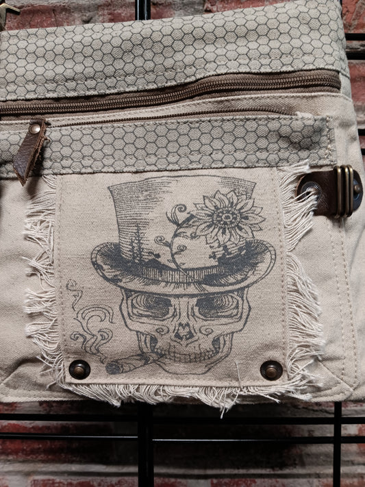 Benjamin Skull and Hat Shoulder Bag