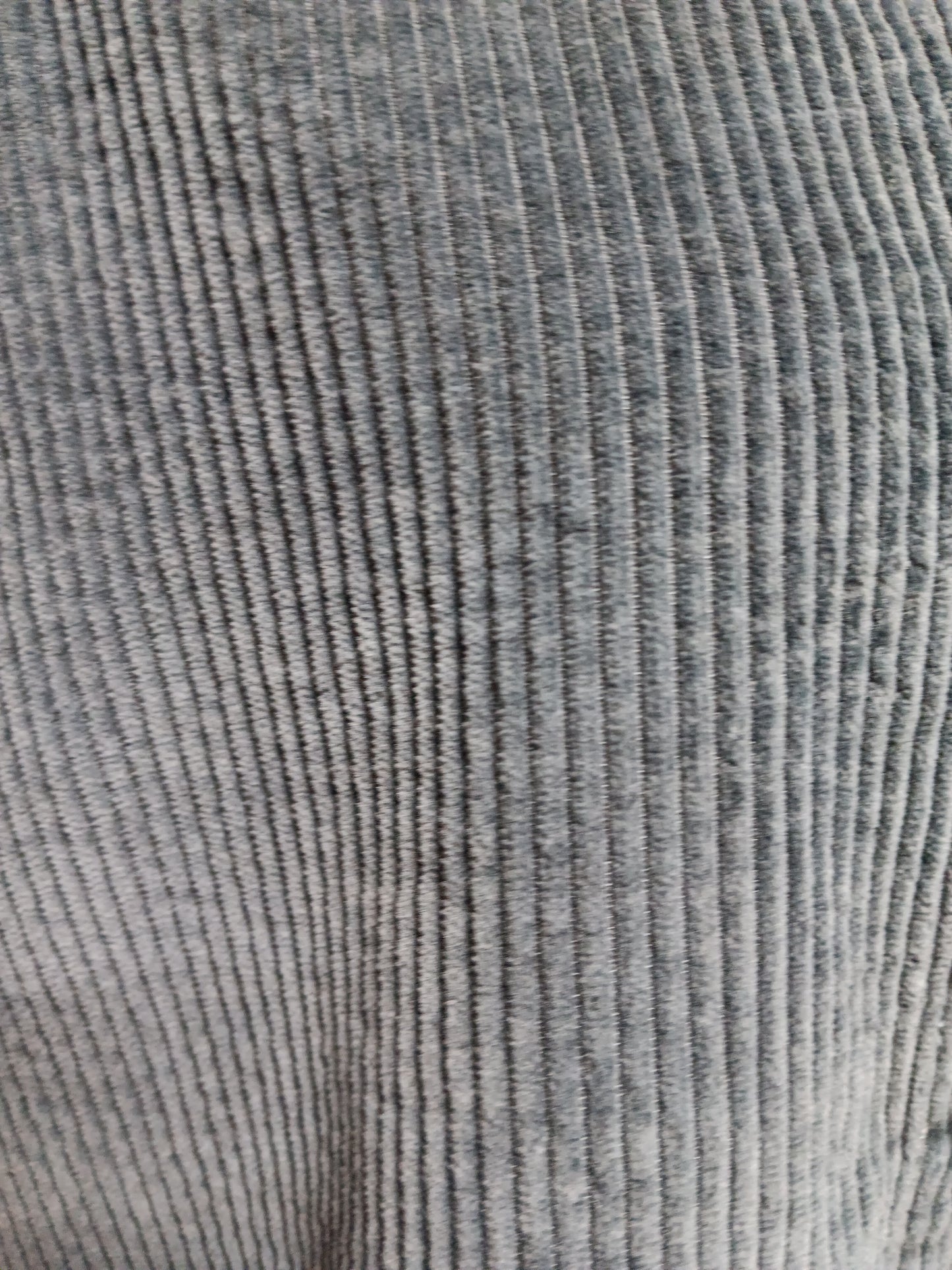 Silver Blue Long Sleeve Corduroy Shirt