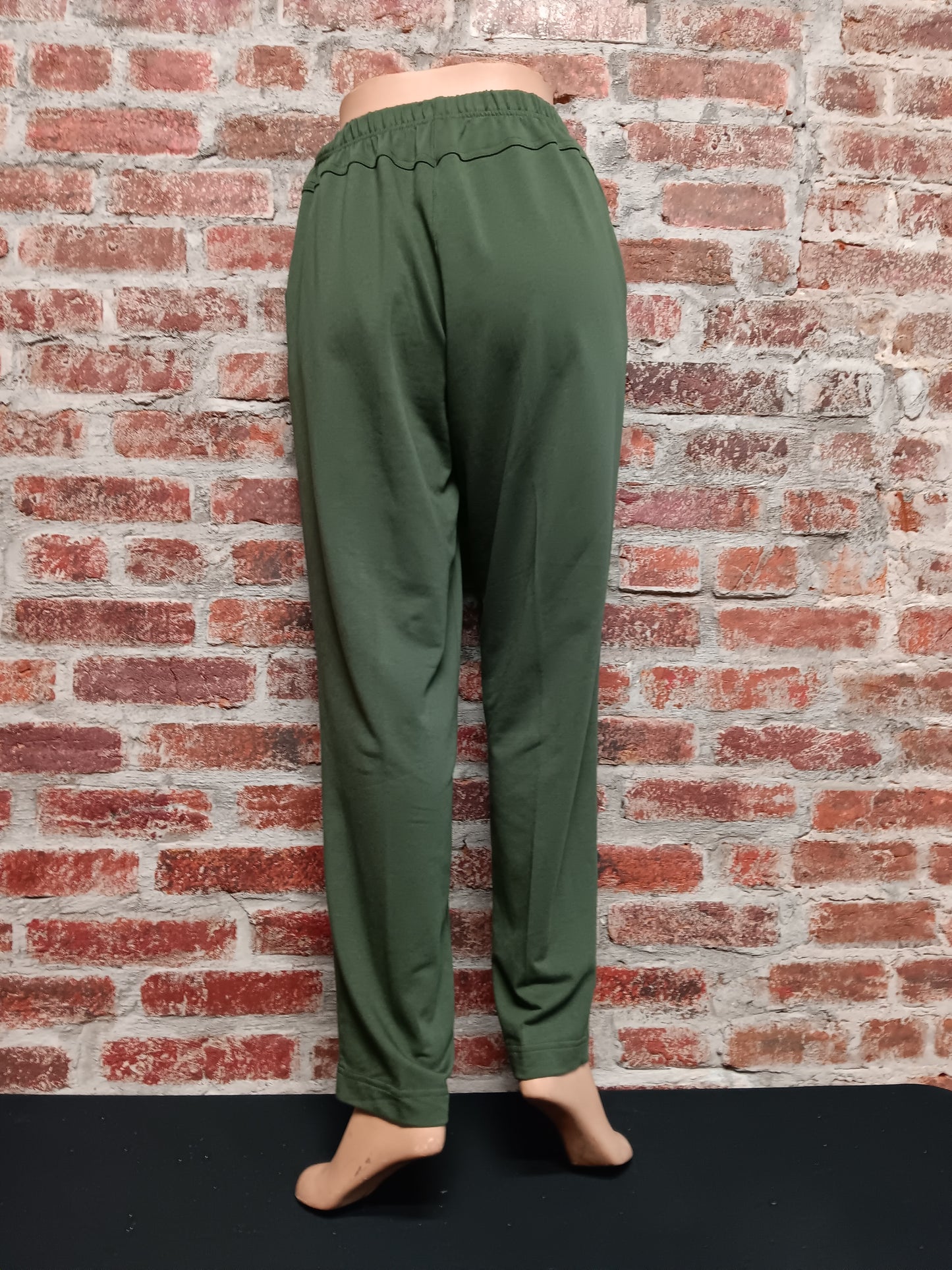 Forest Green Pull on Pant with Pockets