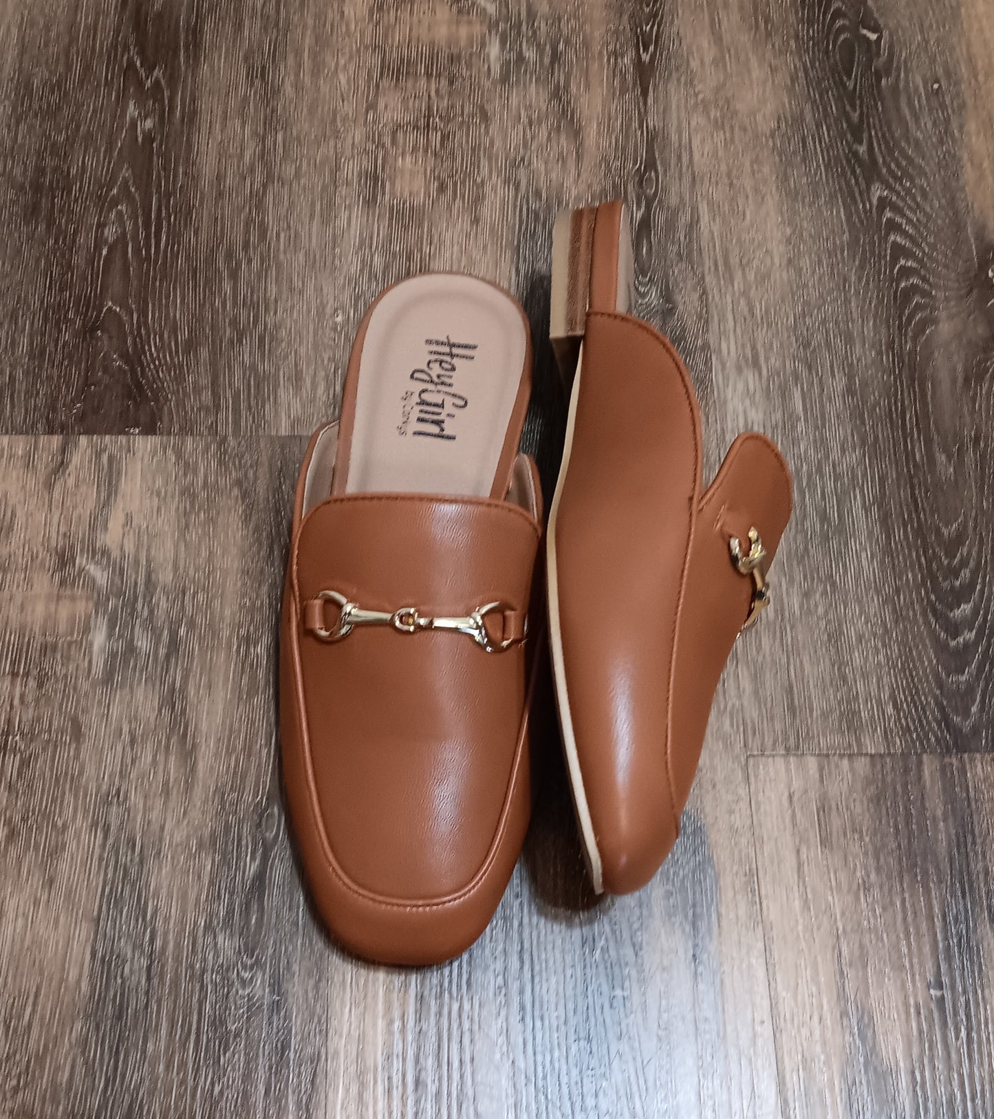 Cognac Charmer Slides