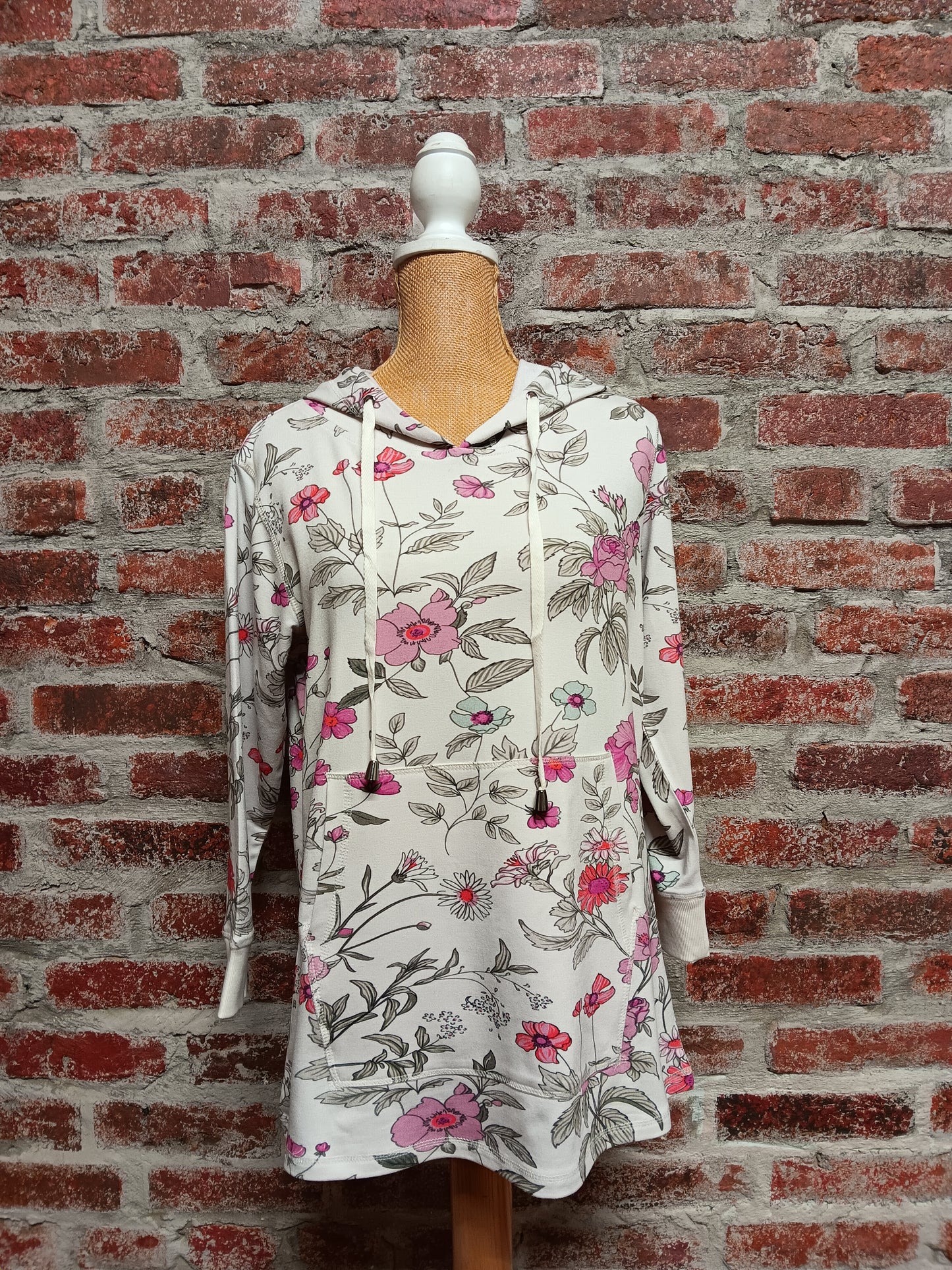 Rose Floral Hoodie