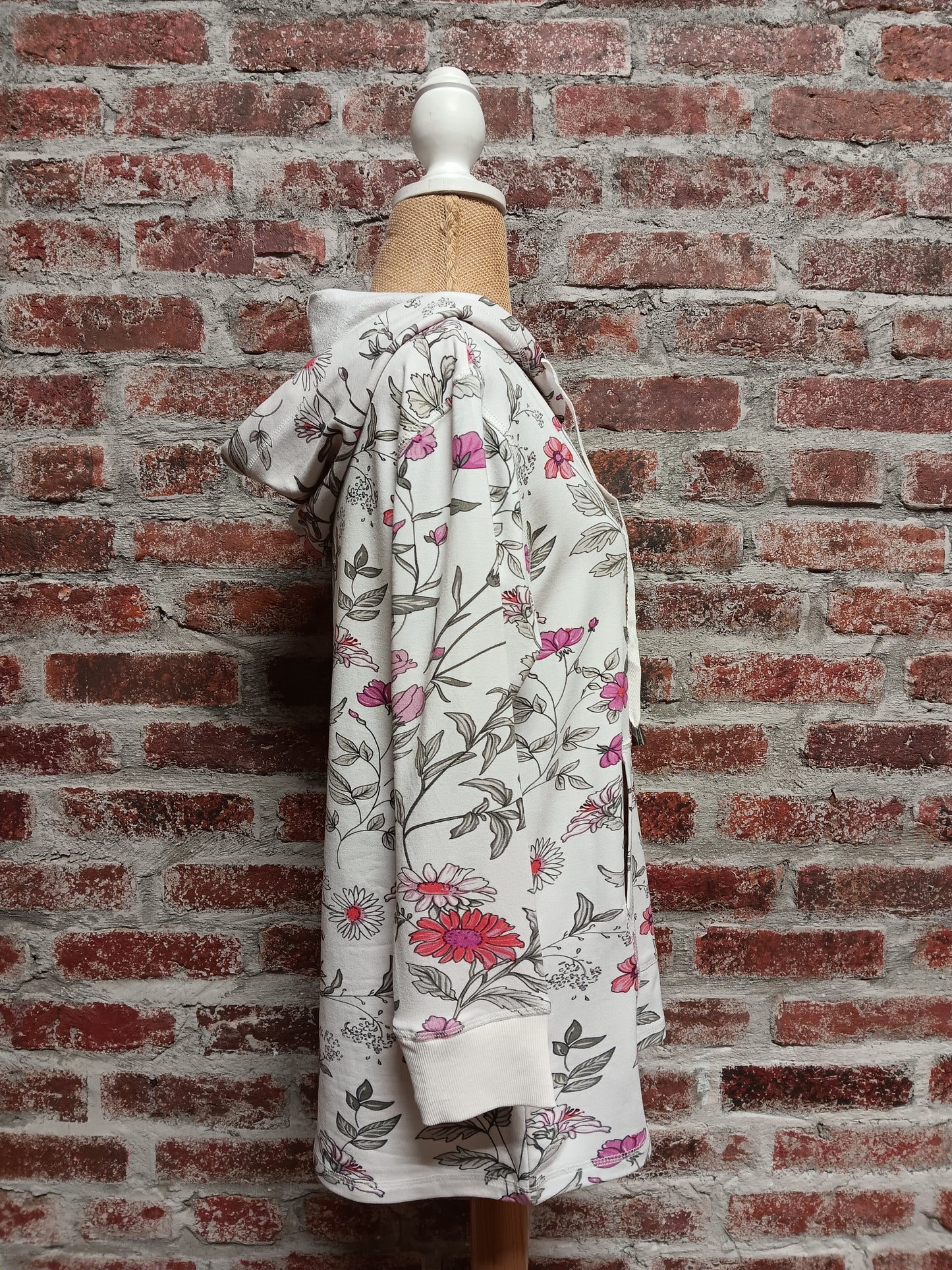 Rose Floral Hoodie