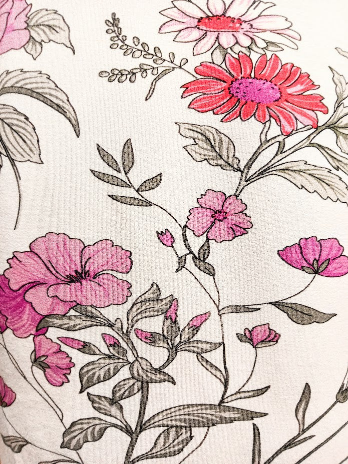 Rose Floral Hoodie