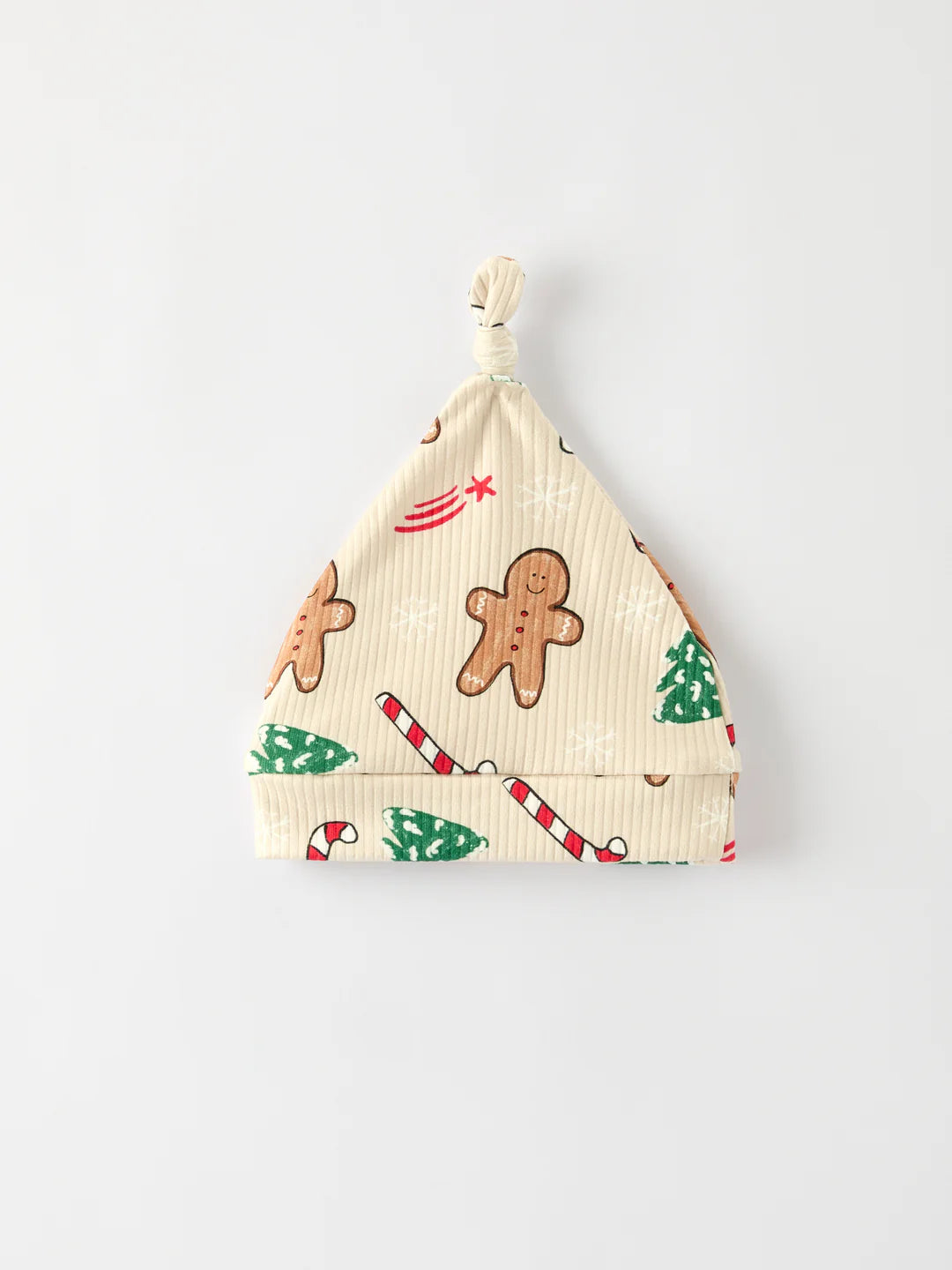 Christmas Girls Gingerbread Romper with Nightcap