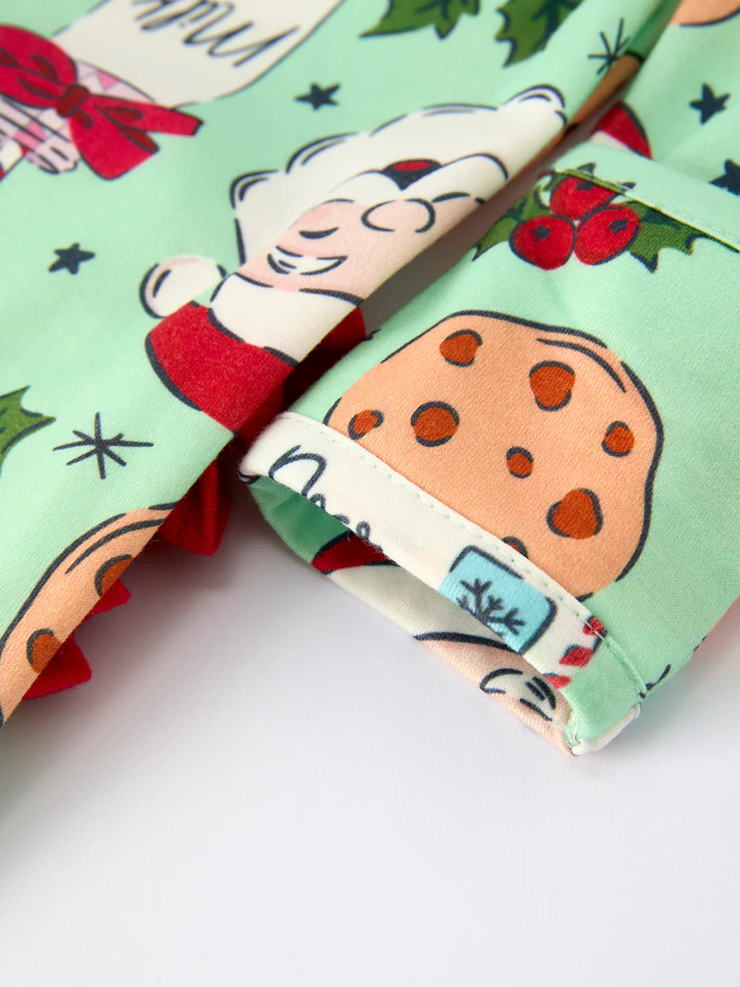 Christmas Santa Cookie Romper