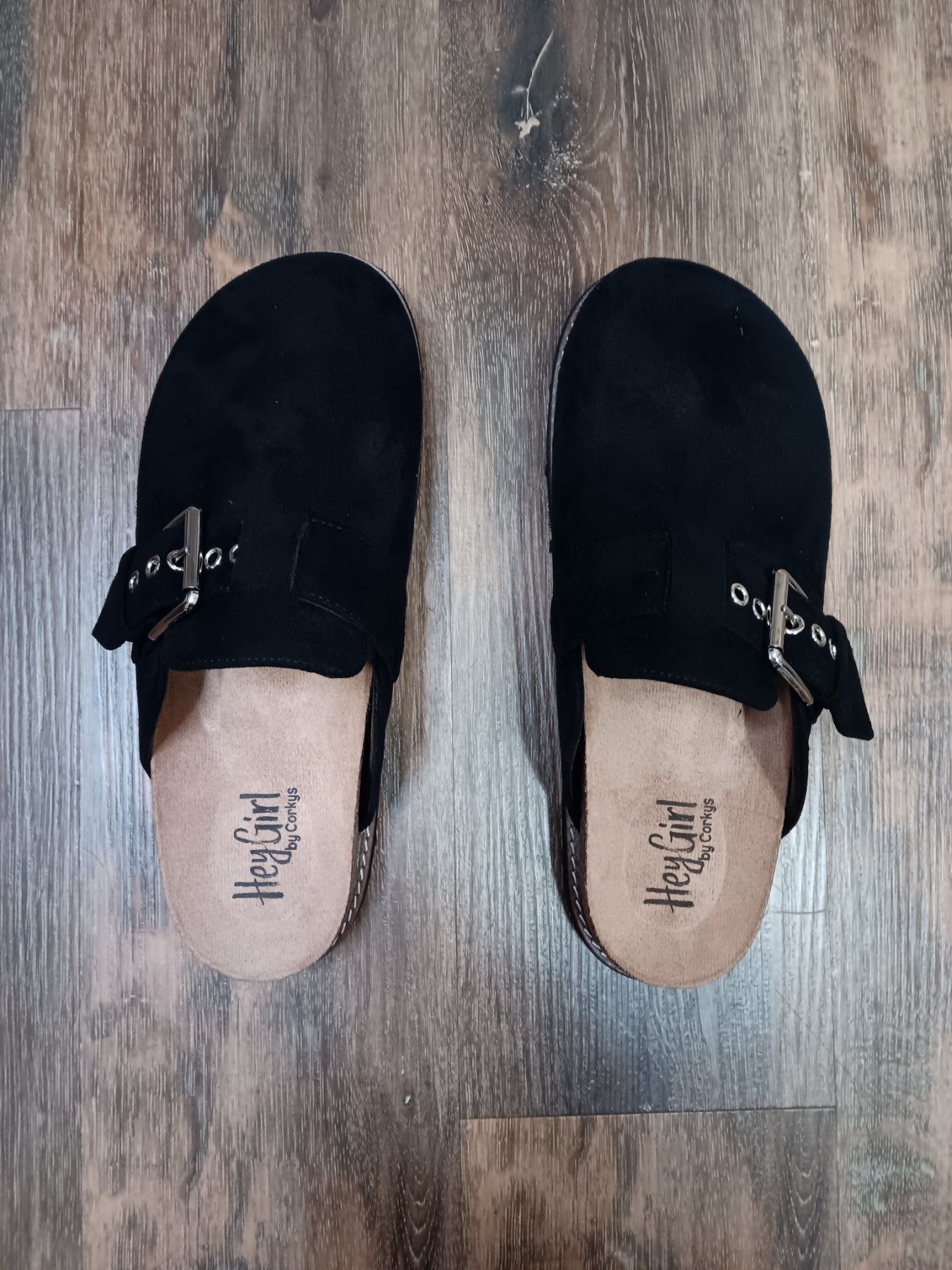 Black Faux Suede Day Dream Shoes
