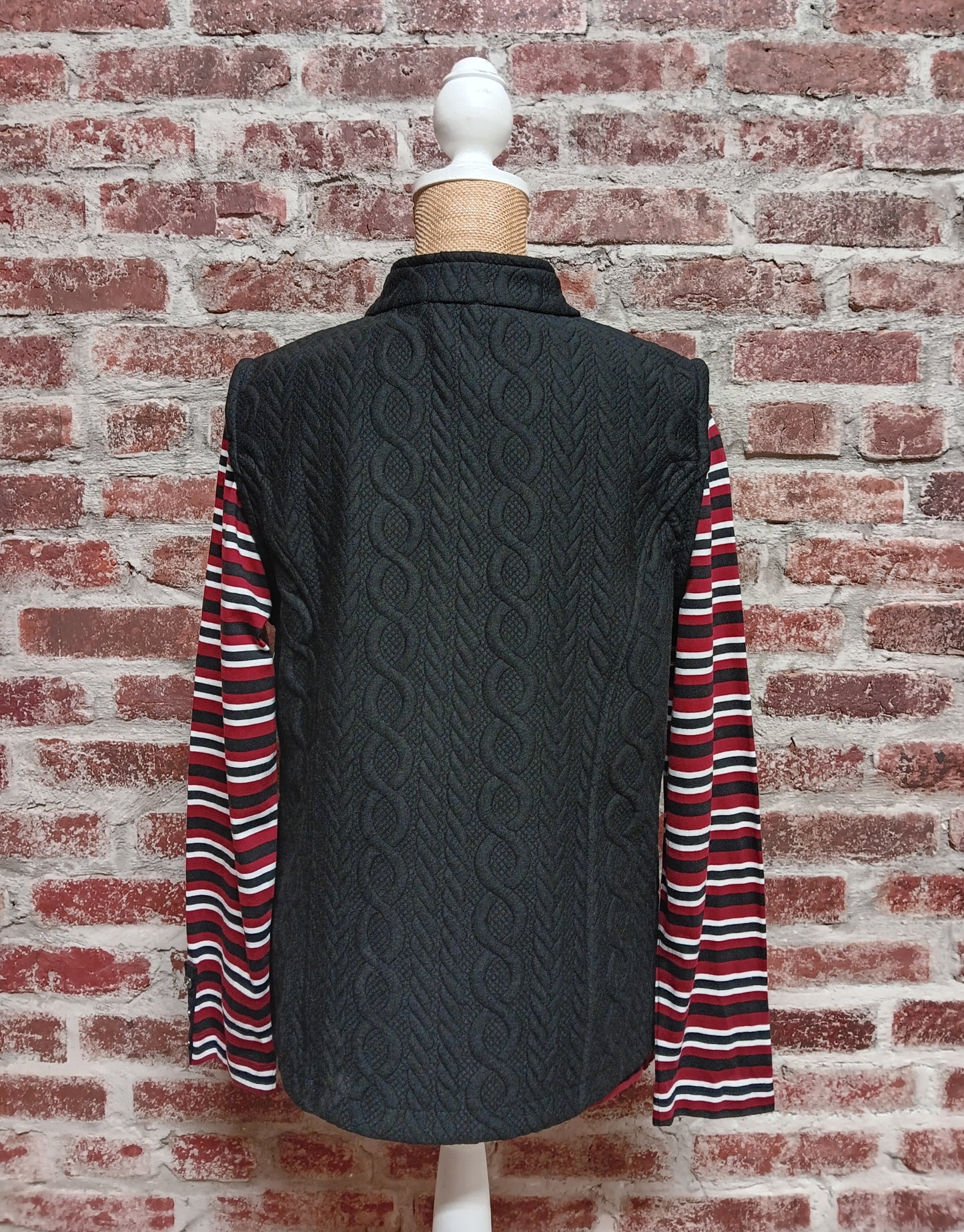 Black Quilted Vest