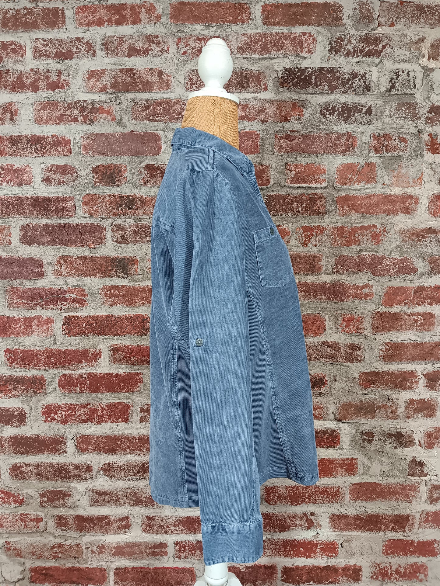 Indigo Button Up Shirt