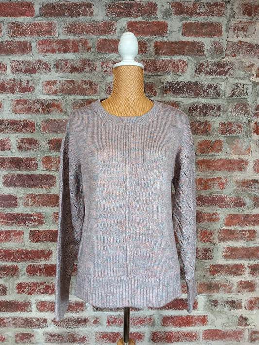 Soft Mauve Knit Sweater