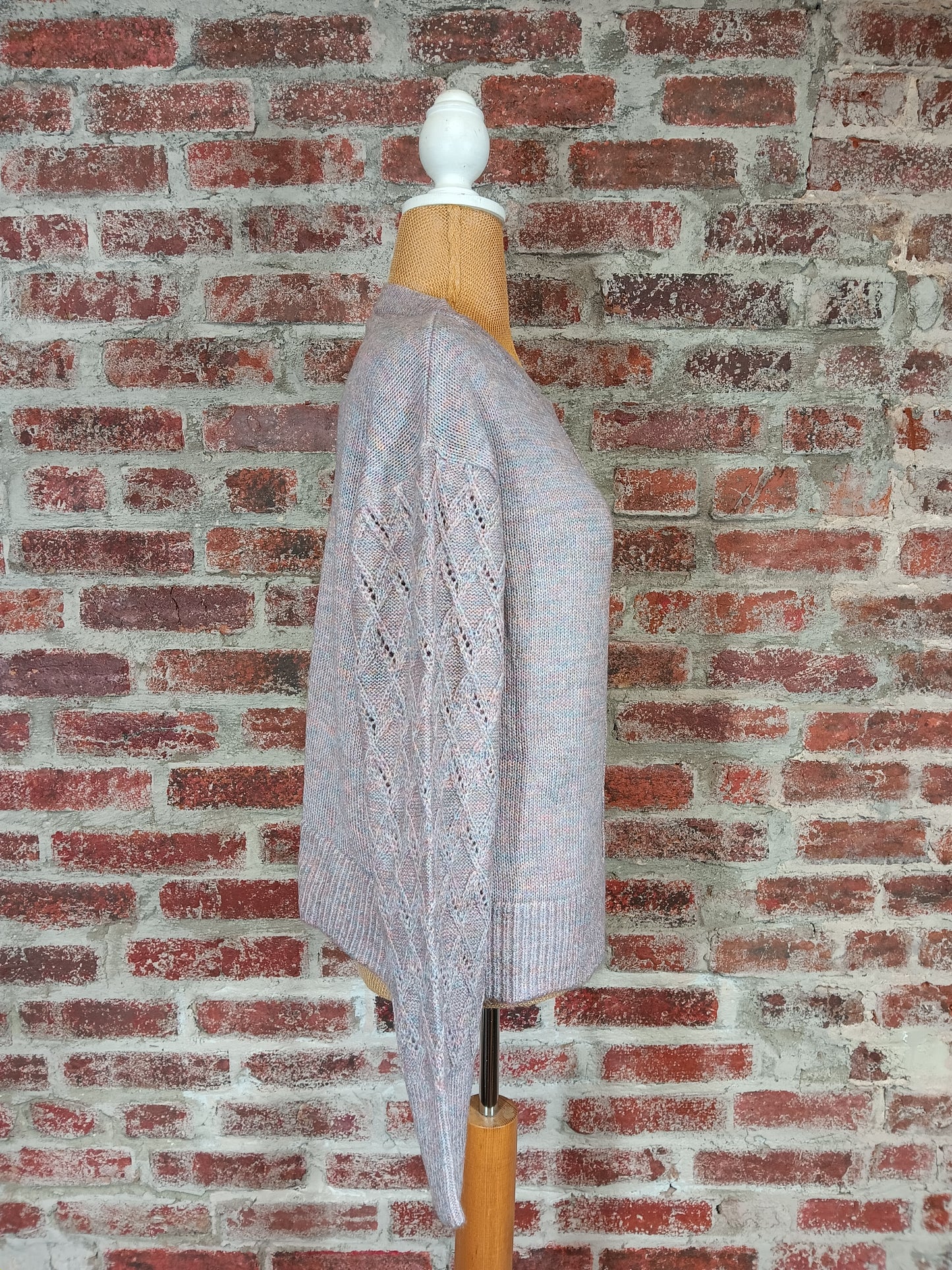 Soft Mauve Knit Sweater