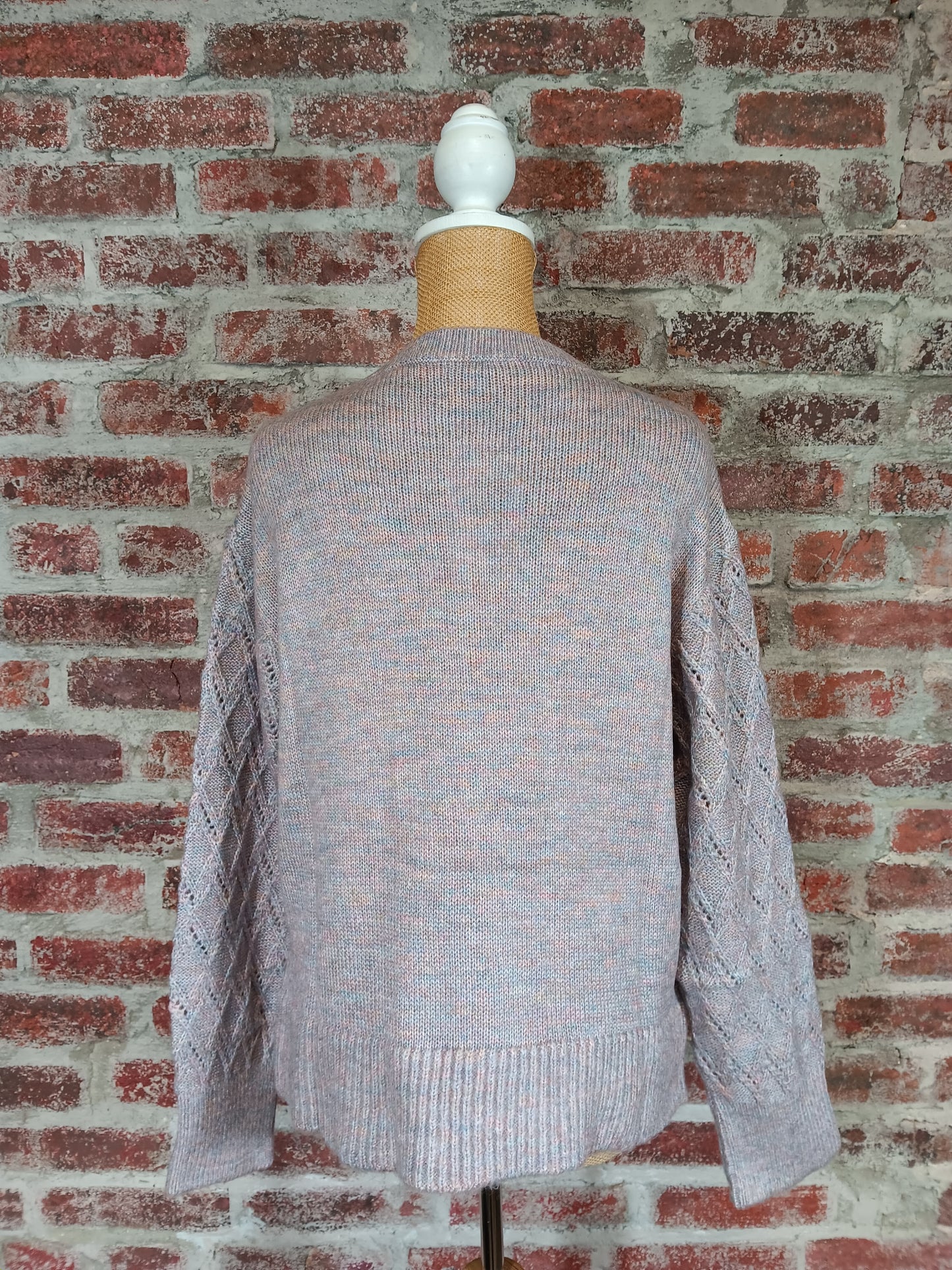 Soft Mauve Knit Sweater