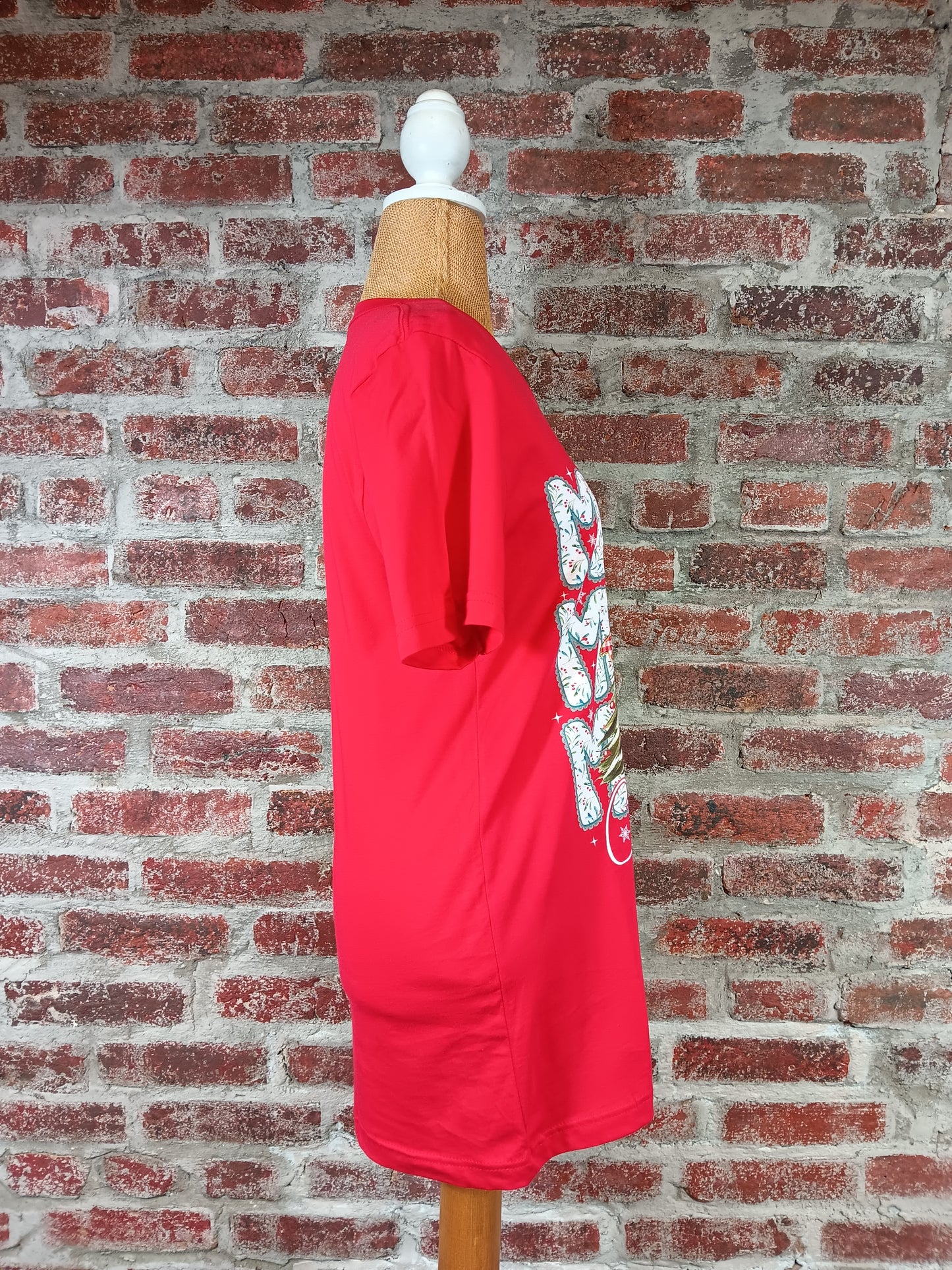 Merry Christmas Red Short Sleeve Tee