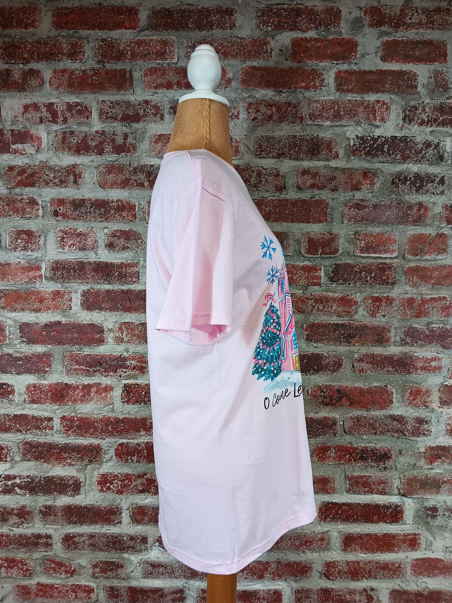 Oh Come Pink Short Sleeve Tee