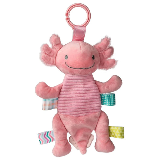 Pink Axolotl Crinkle Plush