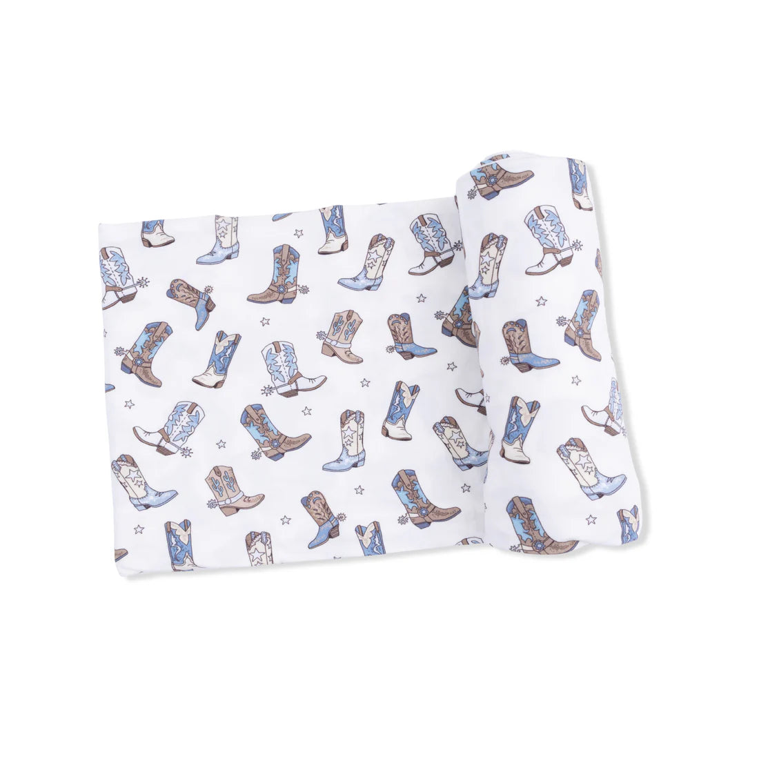 Cowboy Boots Swaddle Blanket