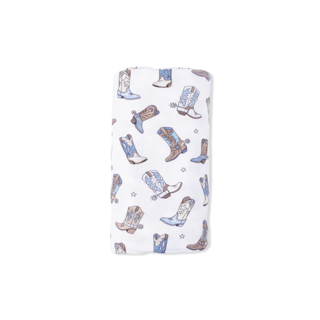 Cowboy Boots Swaddle Blanket