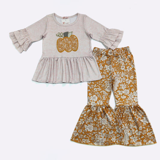Waverly Pumpkin Girls Set