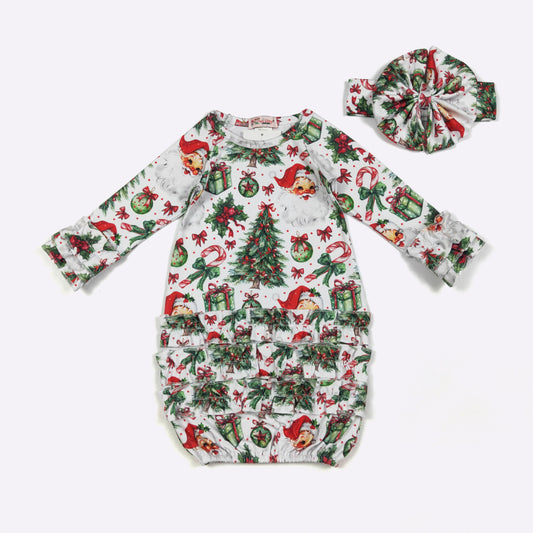 Jolly St Nicholas Baby Gown