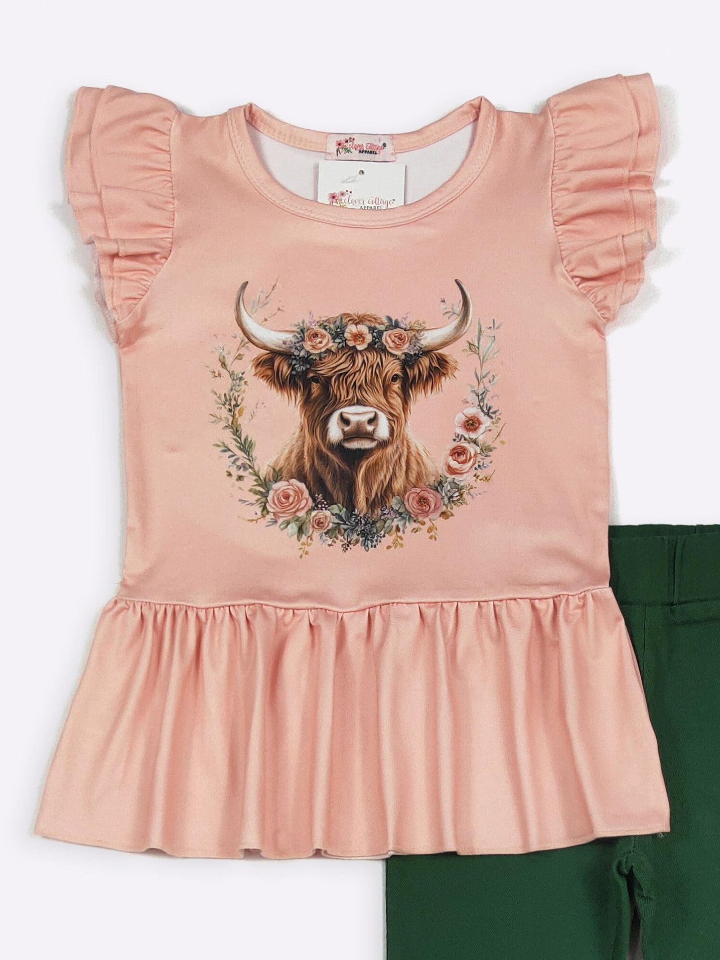 Floral Highland Girls Set