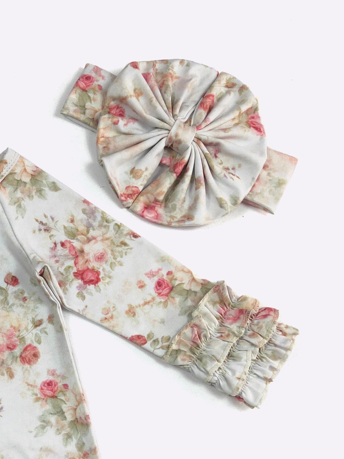 Antique Water Color Baby Gown
