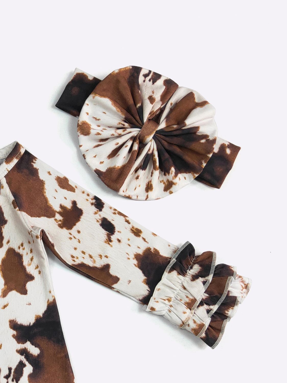 Cowhide Baby Gown
