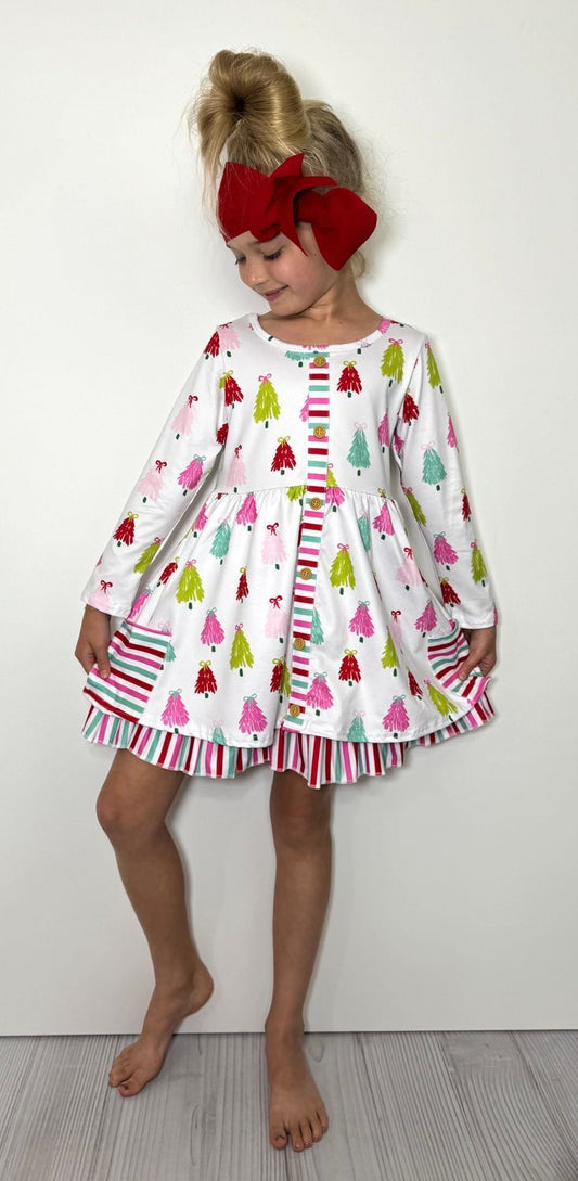 Cheery Christmas Tree Dress