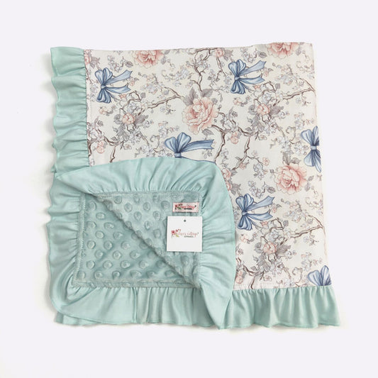 Vintage Coquette Baby Blanket