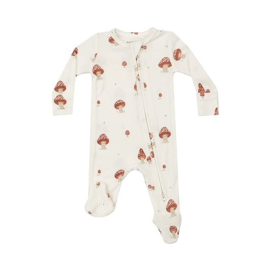 Mushroom 2way Zipper Footie