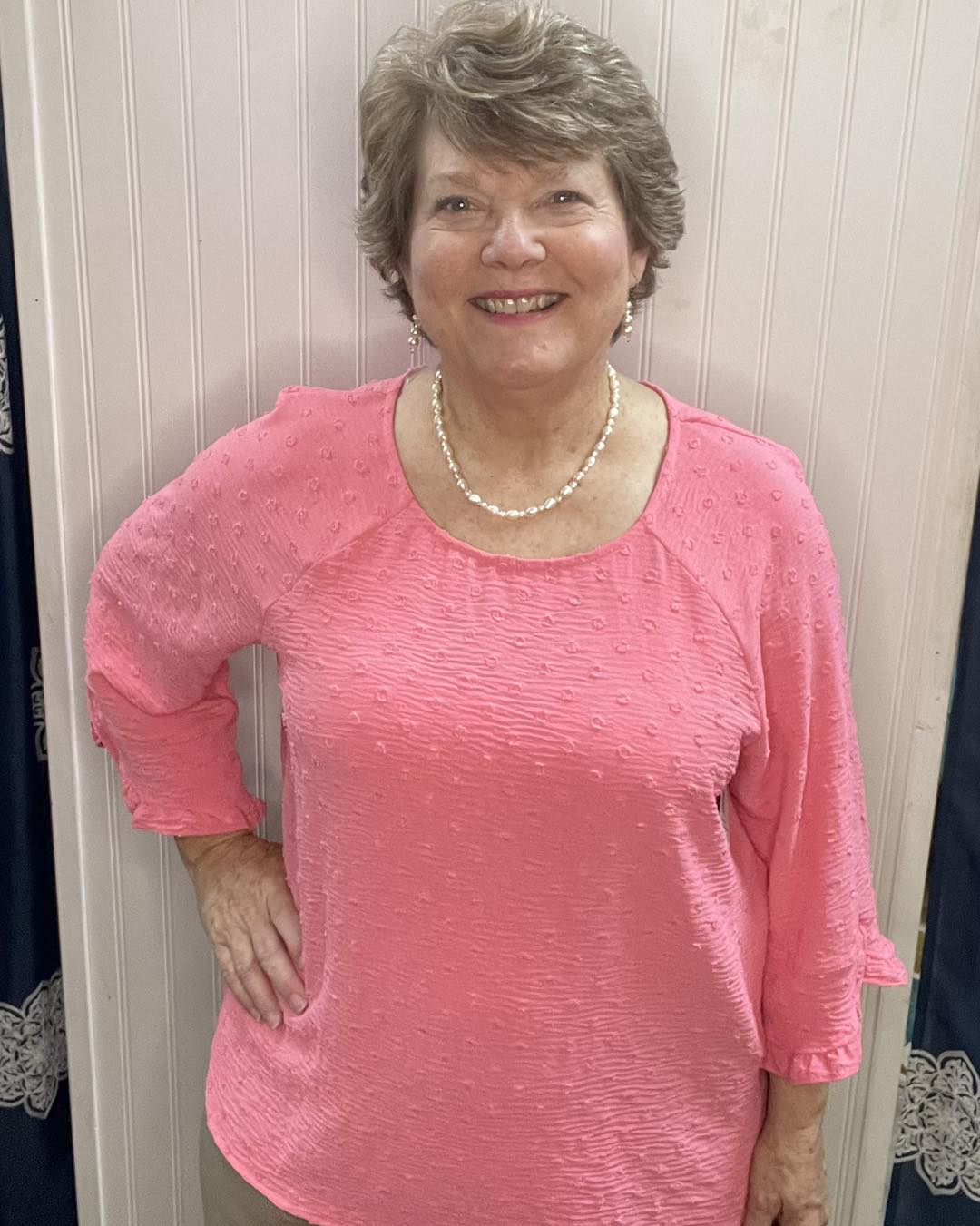 Sweet Magnolia Bell Sleeve Top