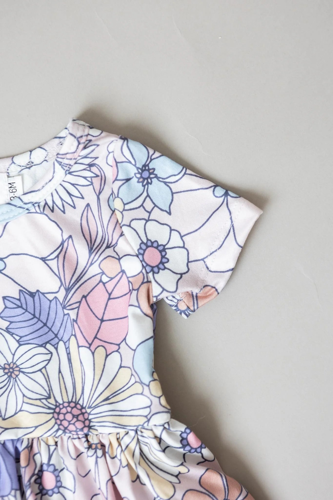 Floral S/S Twirl Bodysuit