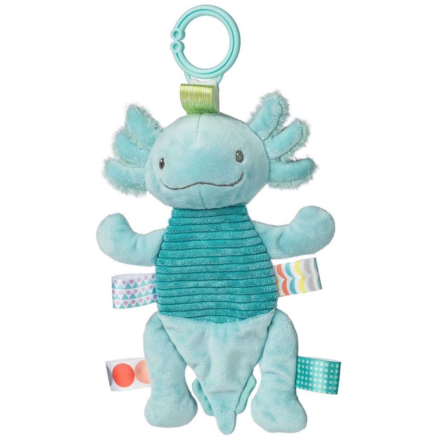 Aqua Axolotl Crinkle Plush