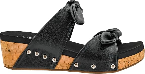 Sittin Pretty Black Sandal