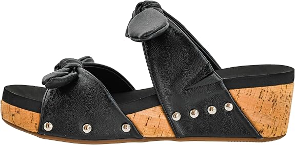 Sittin Pretty Black Sandal