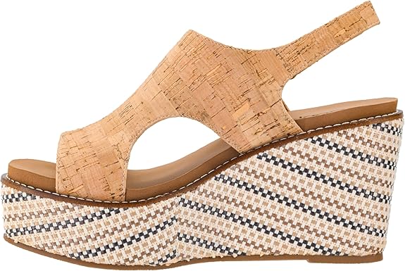 Freddie Cork Wedge Sandal